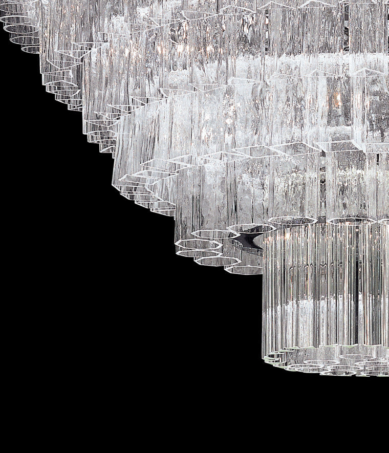 dettaglio lampadario vetri anni 70 murano collezione glace cod 4121 patrizia volpato