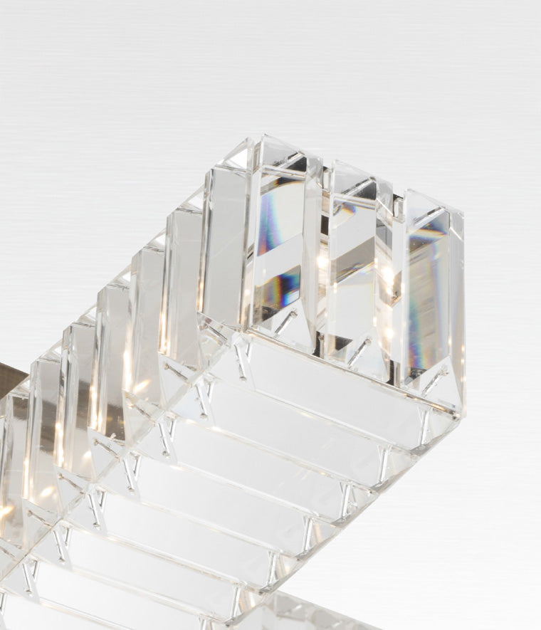 dettaglio plafoniera cristallo metallo collezione new york cod 9282 PL patrizia volpato