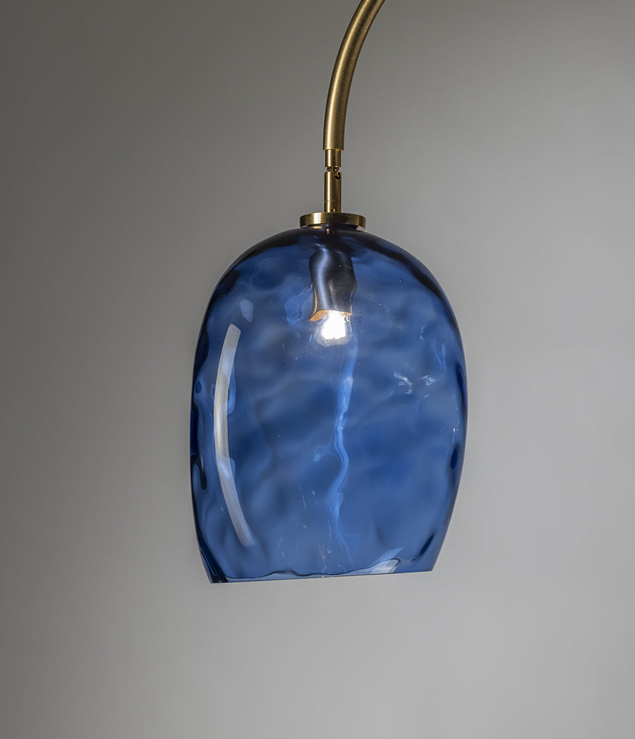 Adjustable Murano Glass Pendant Lamp