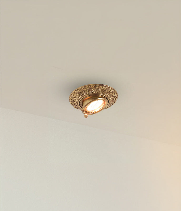 faretto classico soffitto ottone differente finiture collezione spotlight cod 476-F patrizia volpato