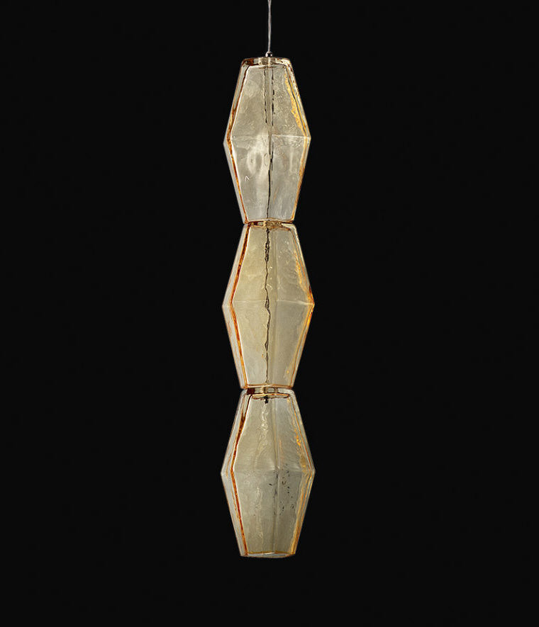 lampada dettaglio geometrico murano colorato collezione glace cod 4613-S1 patrizia volpato